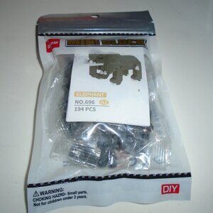 Nanoblock Elephant D (696-A2dr) toy Dr Star mini blocks
